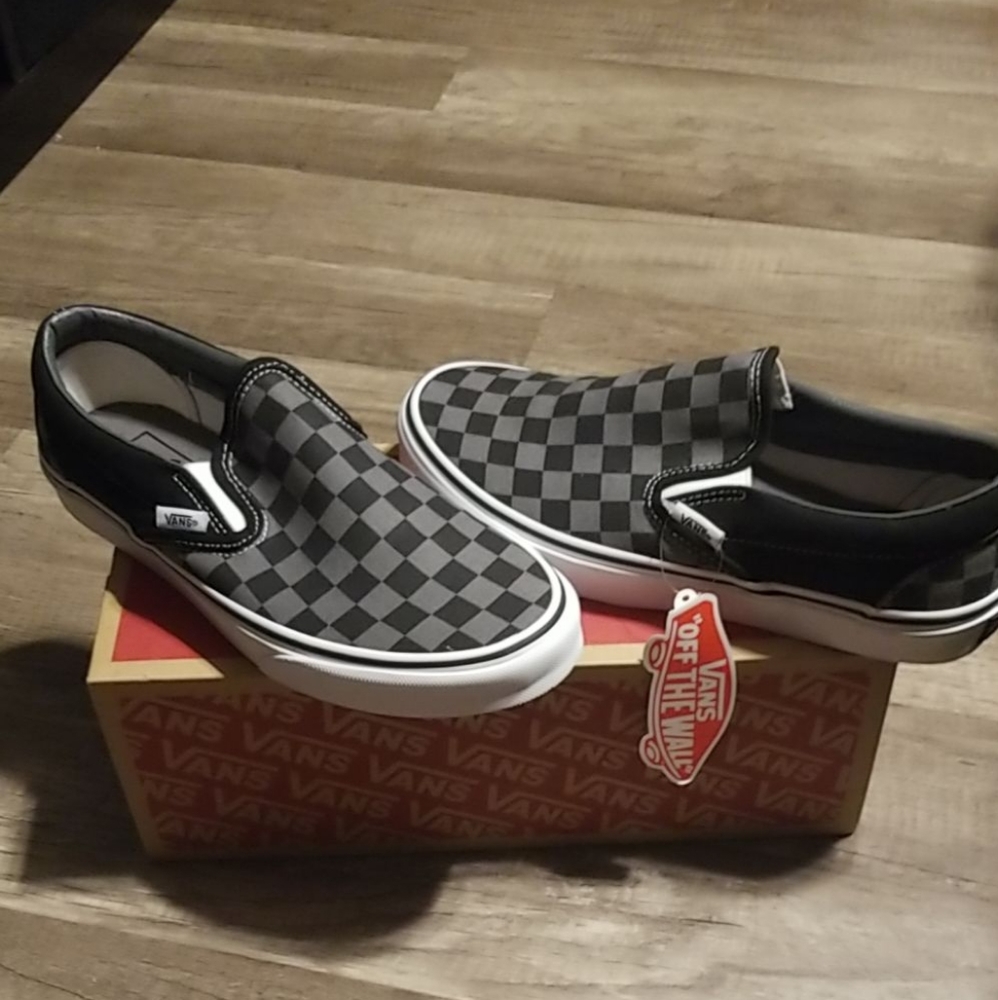 Classic Slip on Checkered Vans